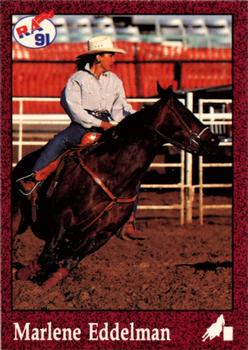 1991 Rodeo America Set B #92 Marlene Eddleman Front